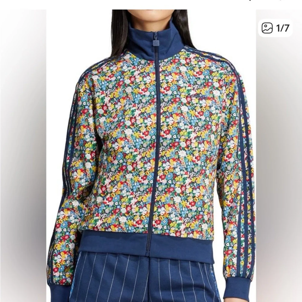 adidas Liberty of London floral jacket - Picture 1 of 6